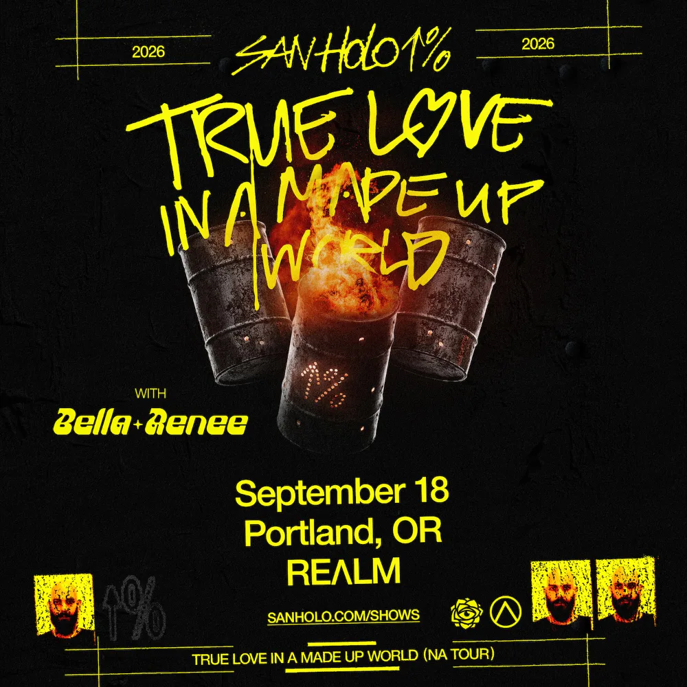 True Love in a Made Up World — event flyer