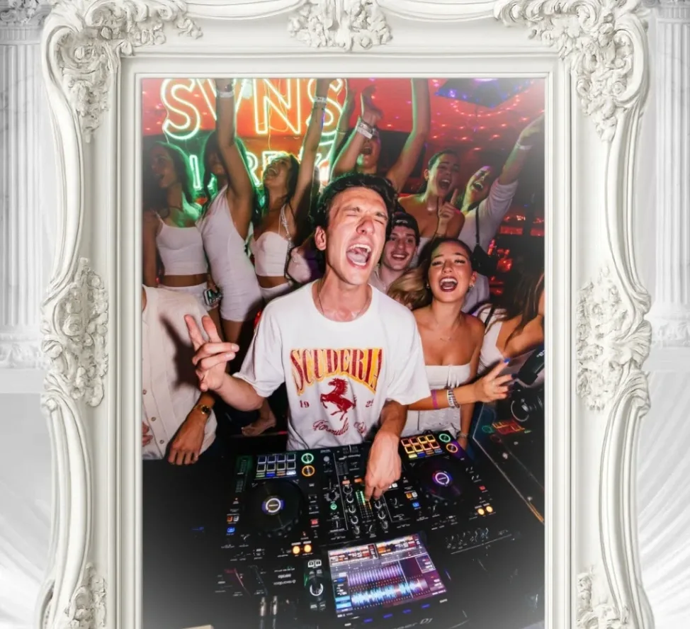 White Out Party — event flyer