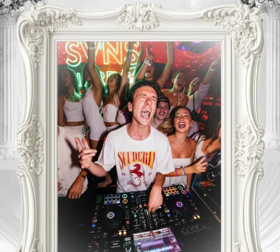 White Out Party — event flyer