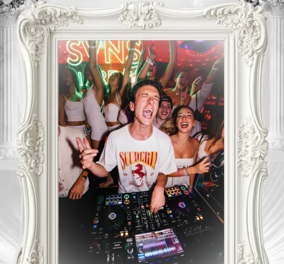 White Out Party — event flyer