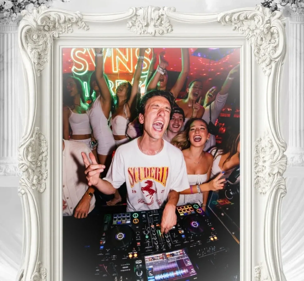 White Out Party — event flyer