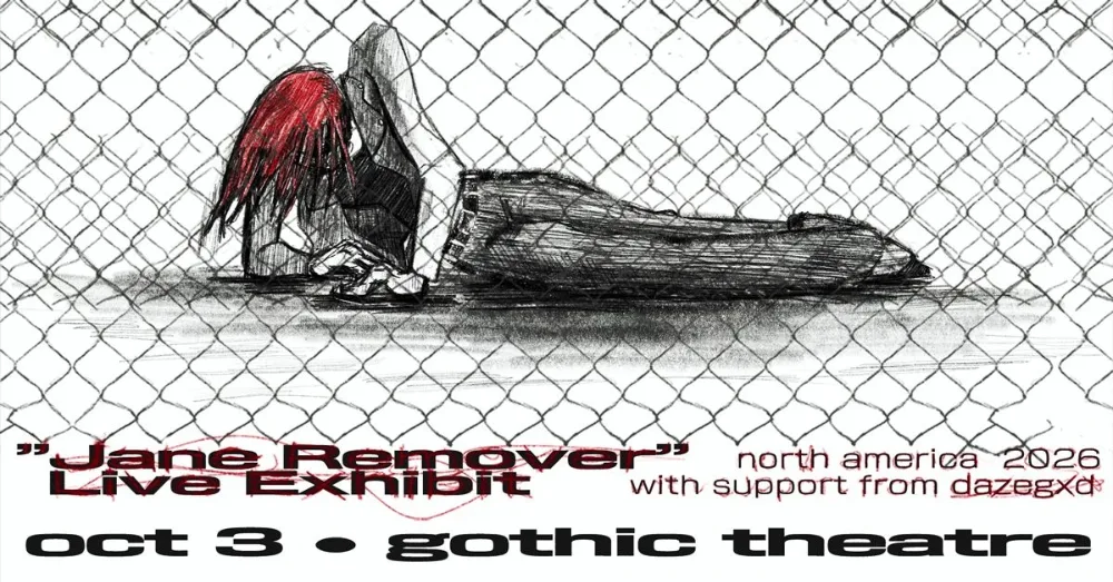 Jane Remover, Dazegxd — event flyer
