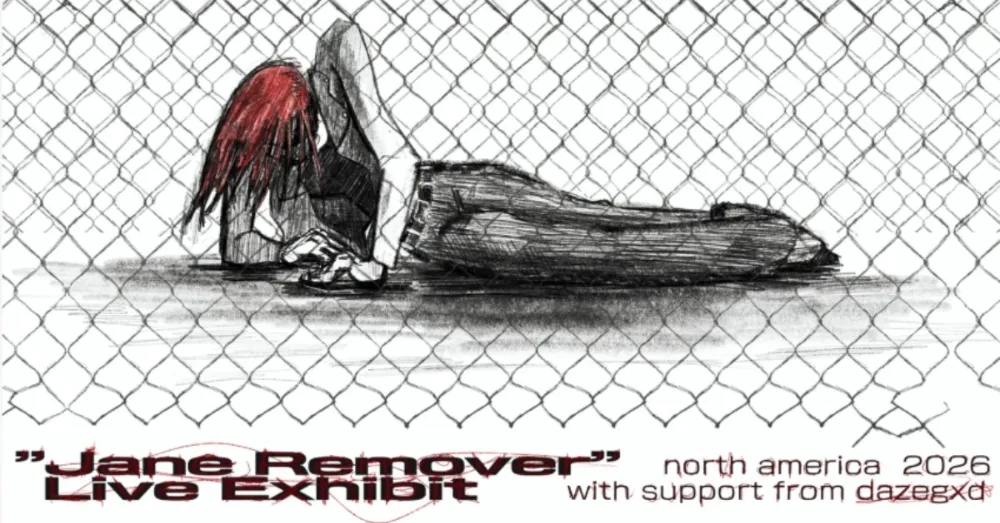 Jane Remover, Dazegxd — event flyer