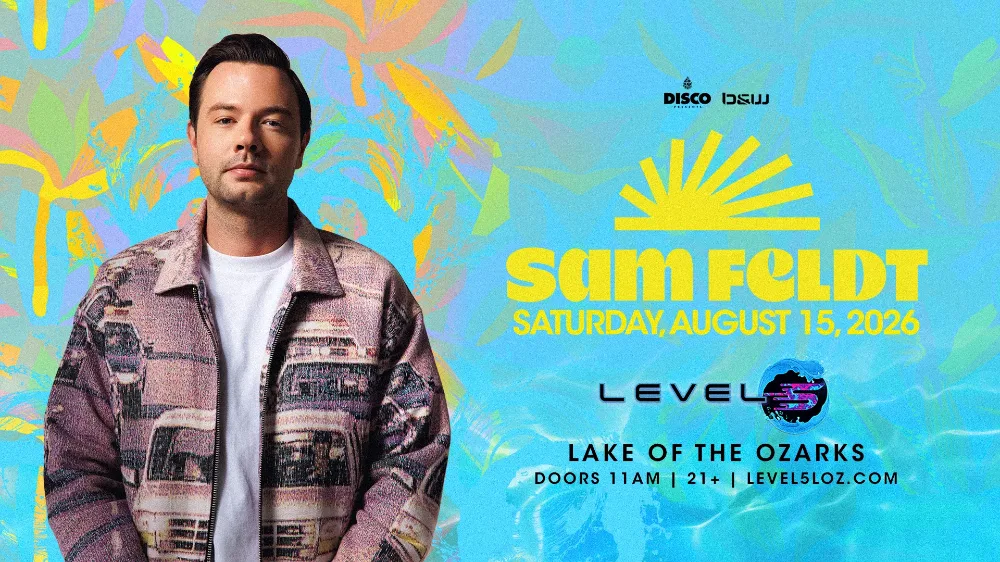 Sam Feldt — event flyer