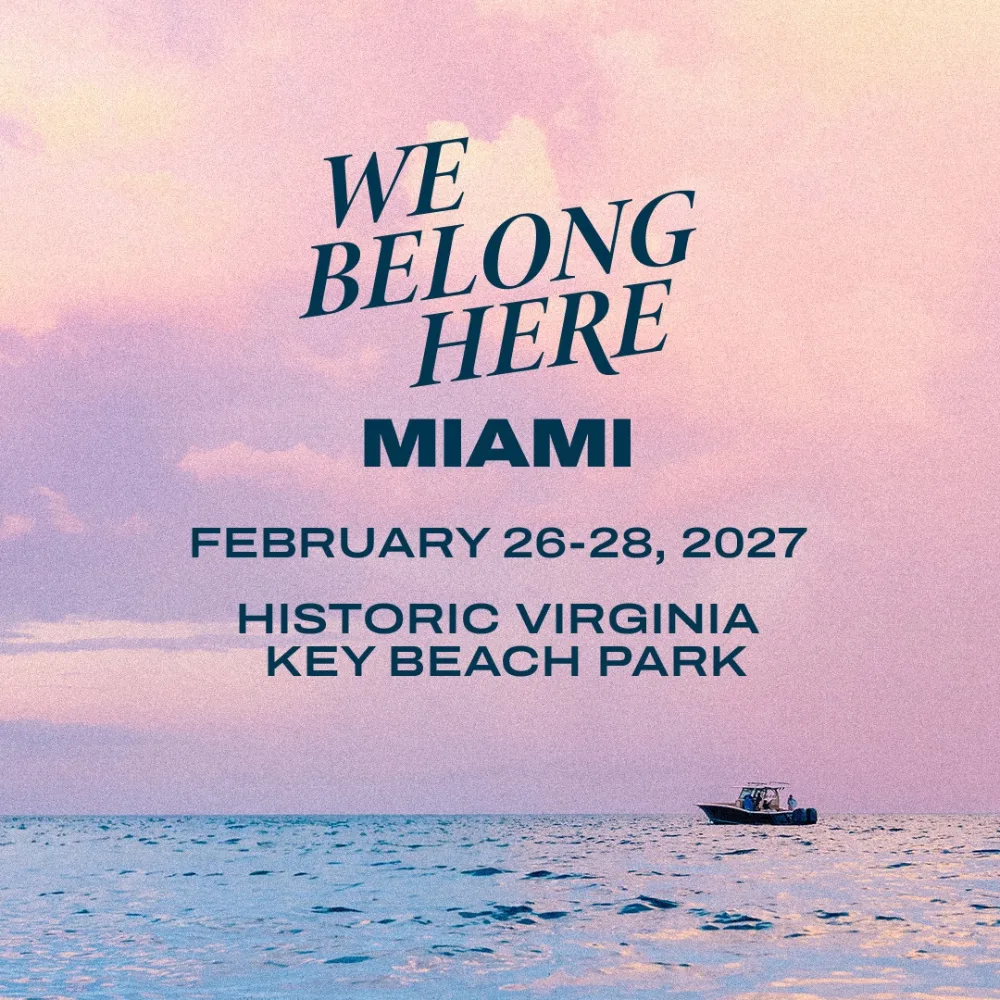 We Belong Here - Miami — event flyer