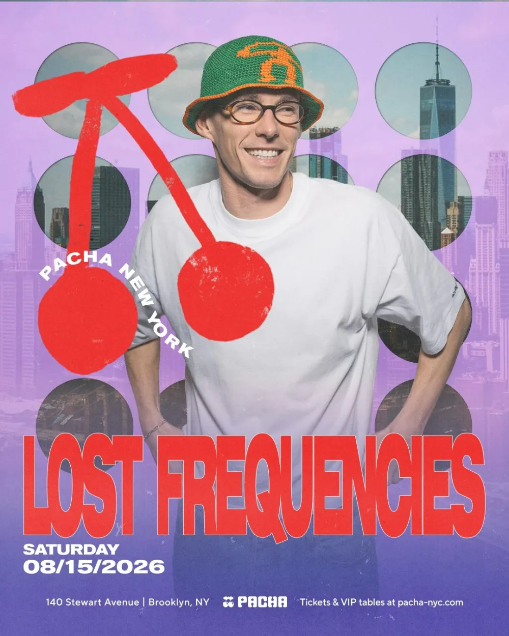 Lost Frequencies — event flyer