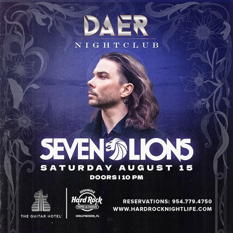 Seven Lions — event flyer
