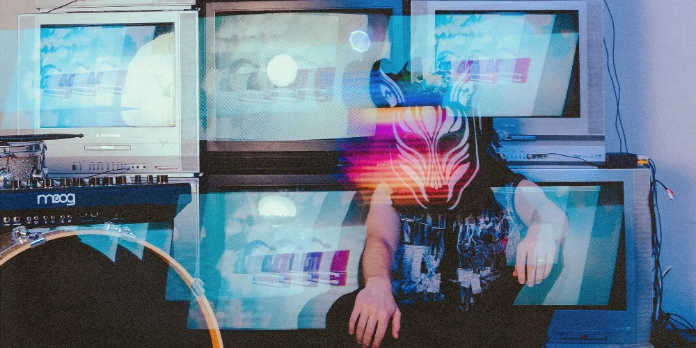 Slow Magic, Maxo, 4ever — event flyer