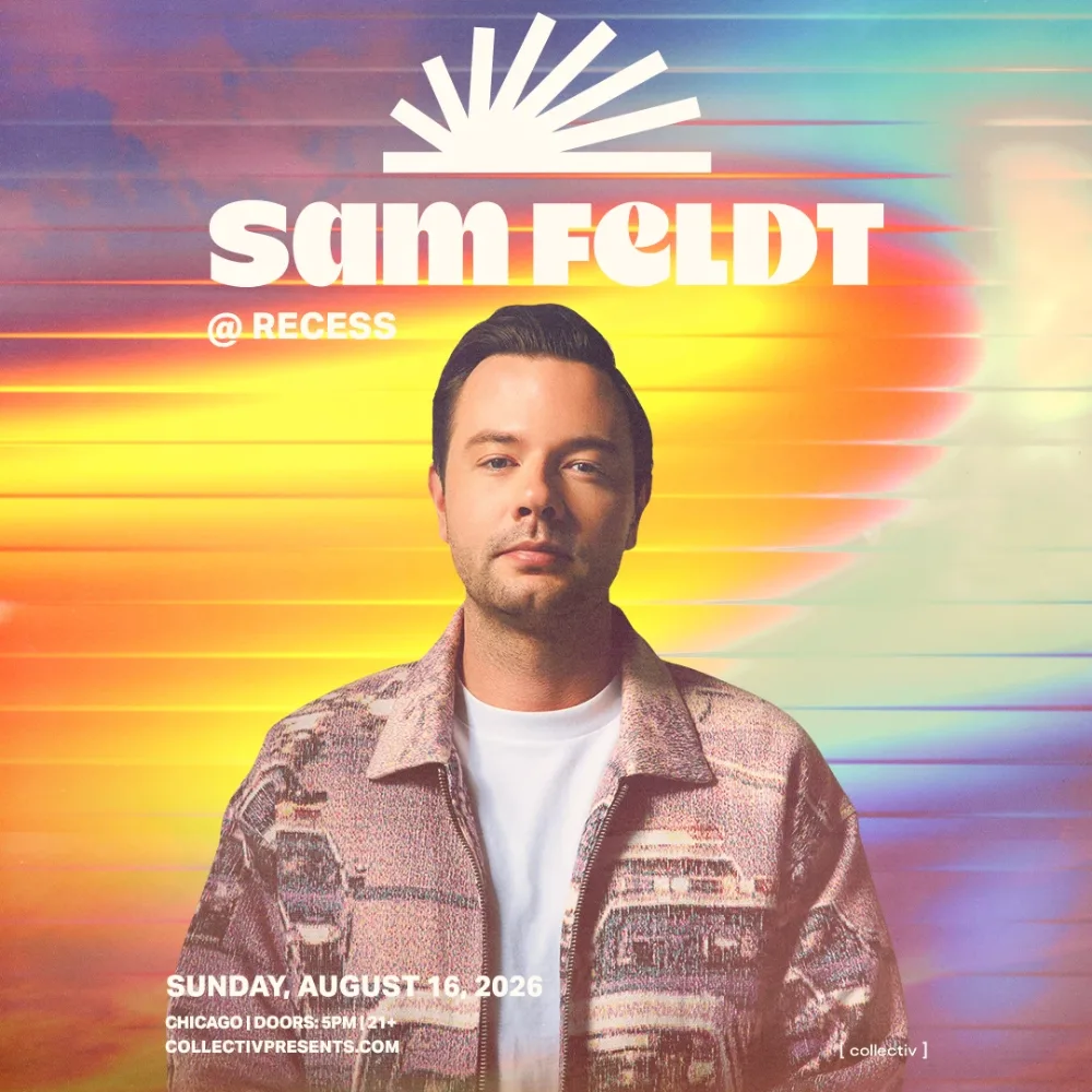 Sam Feldt — event flyer