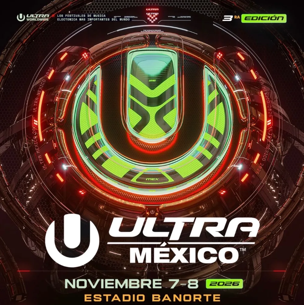 Ultra Mexico — event flyer