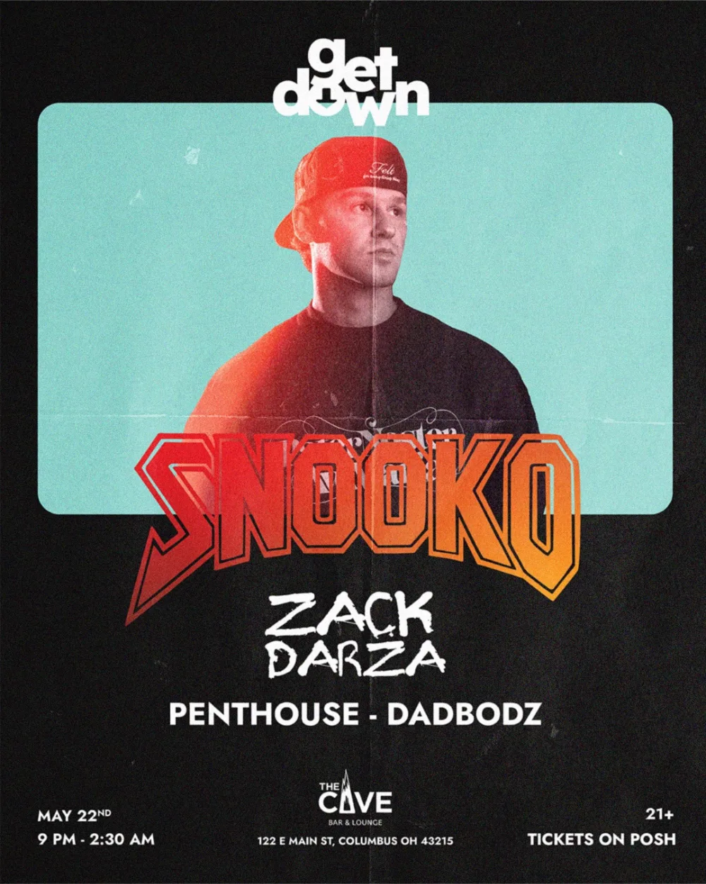 Get Down, Snooko – Columbus – May 22 | Edmtrain