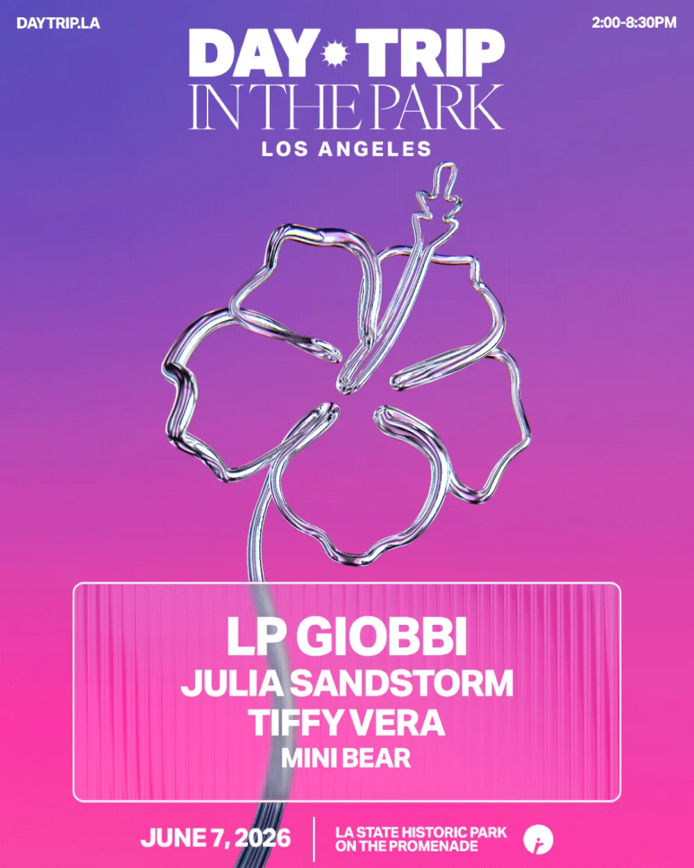 Day Trip, LP Giobbi – Los Angeles – Jun 7 | Edmtrain