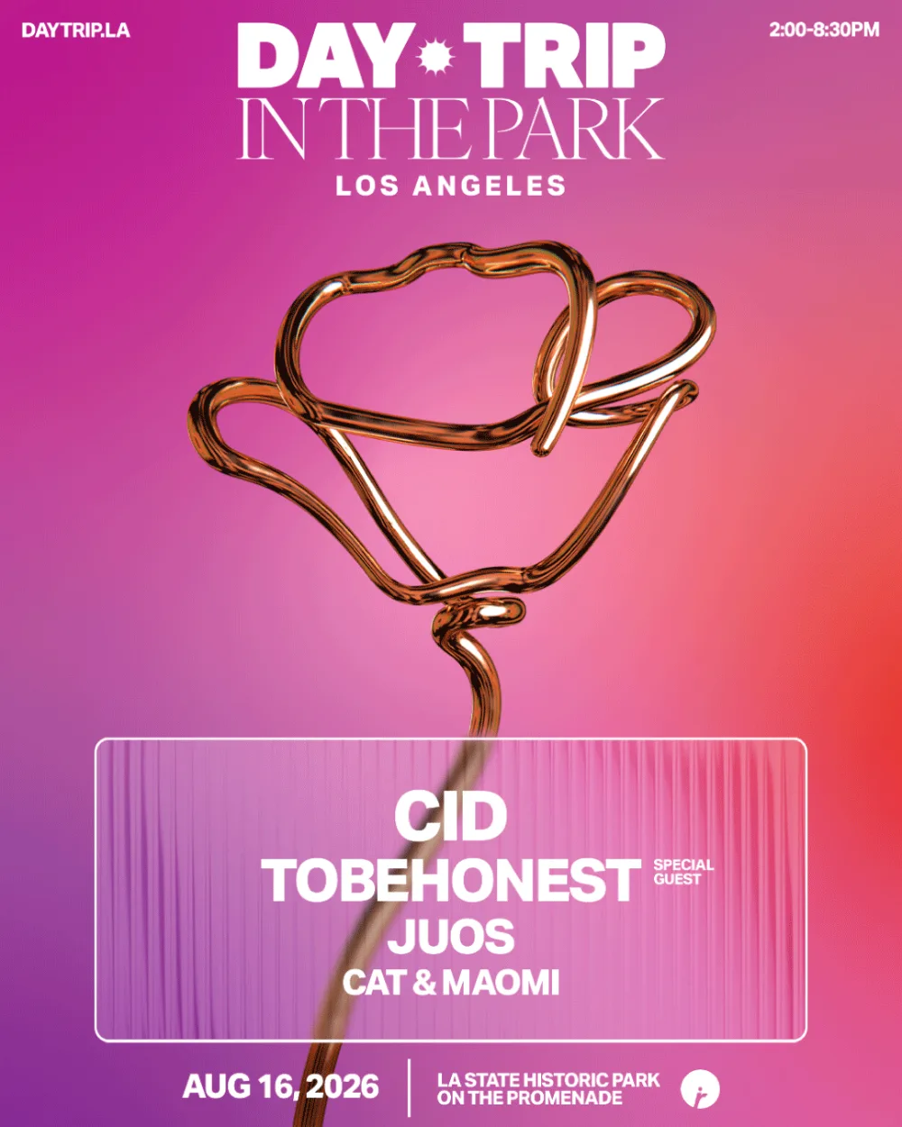 Day Trip — event flyer