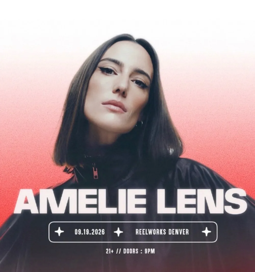 Amelie Lens — event flyer