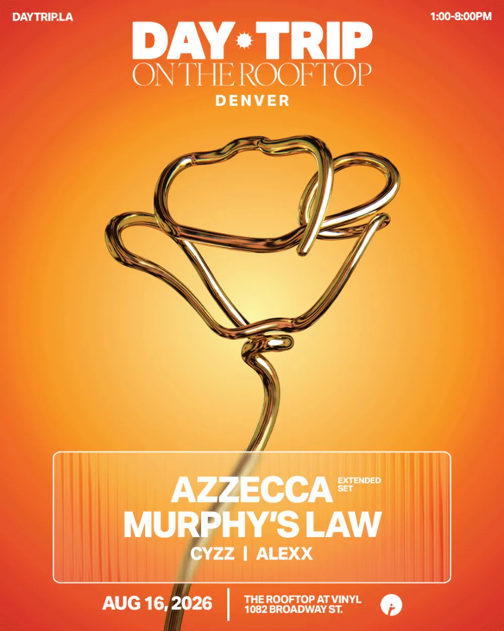 Azzecca, Murphy's Law — event flyer