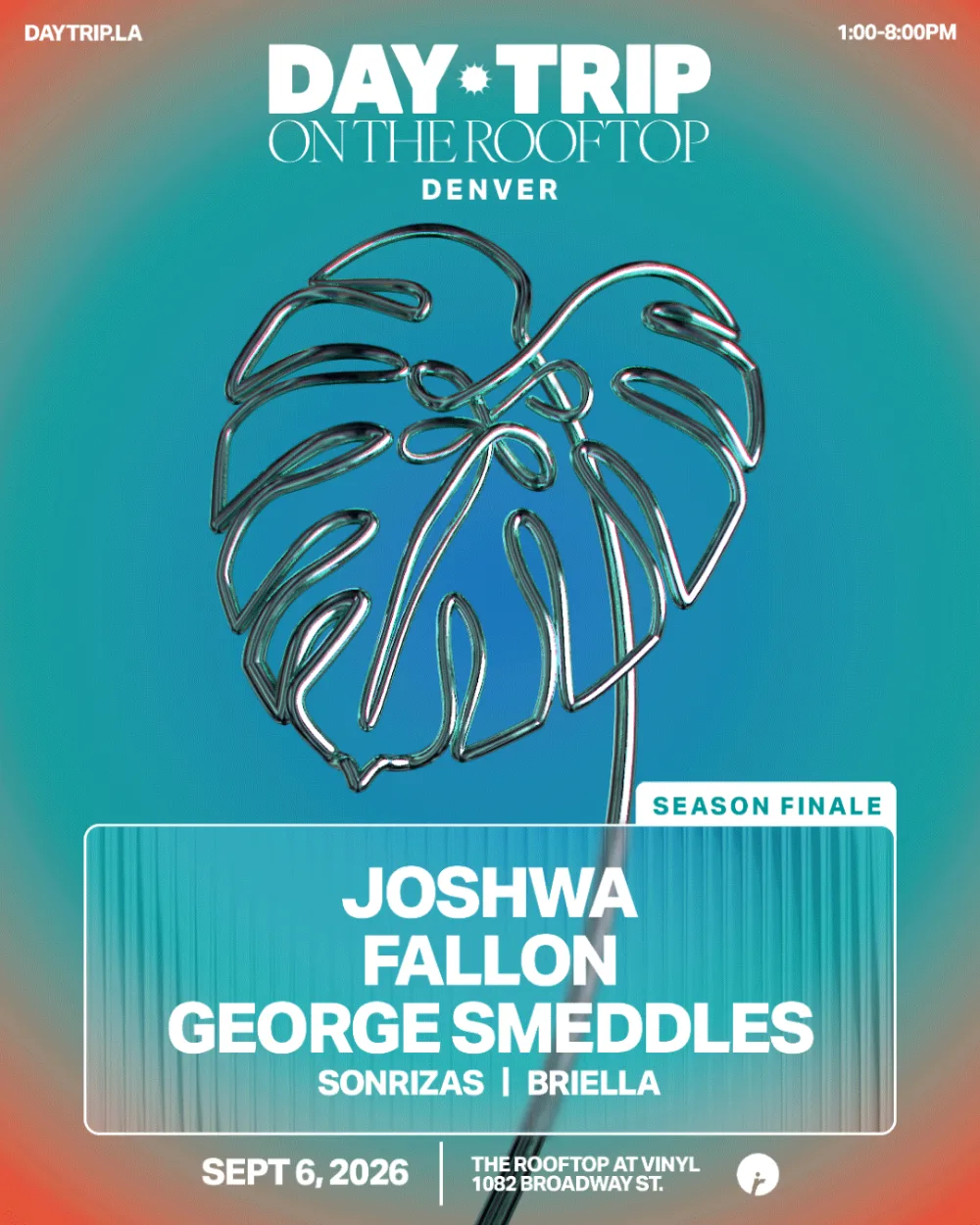 Joshwa, George Smeddles — event flyer