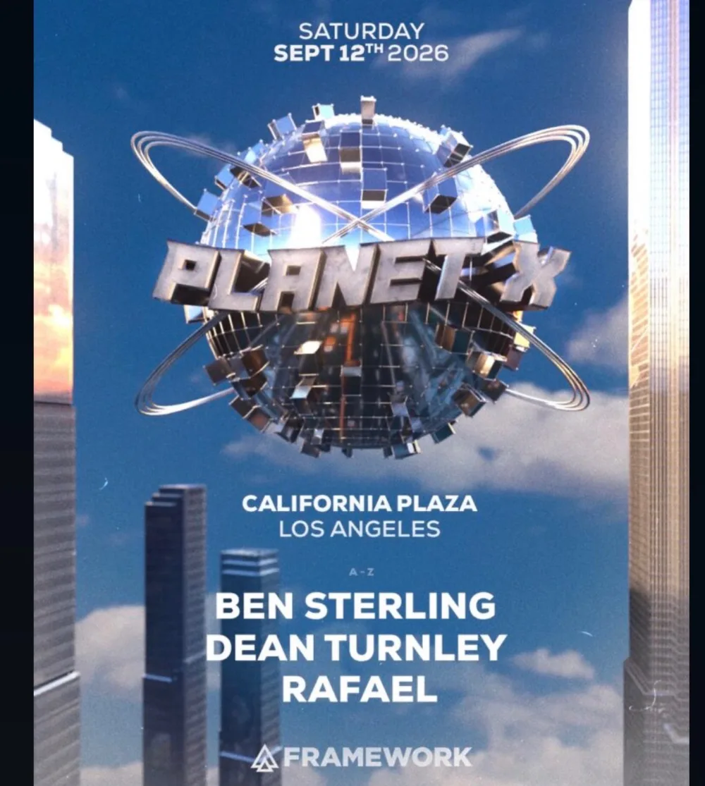 Planet X — event flyer