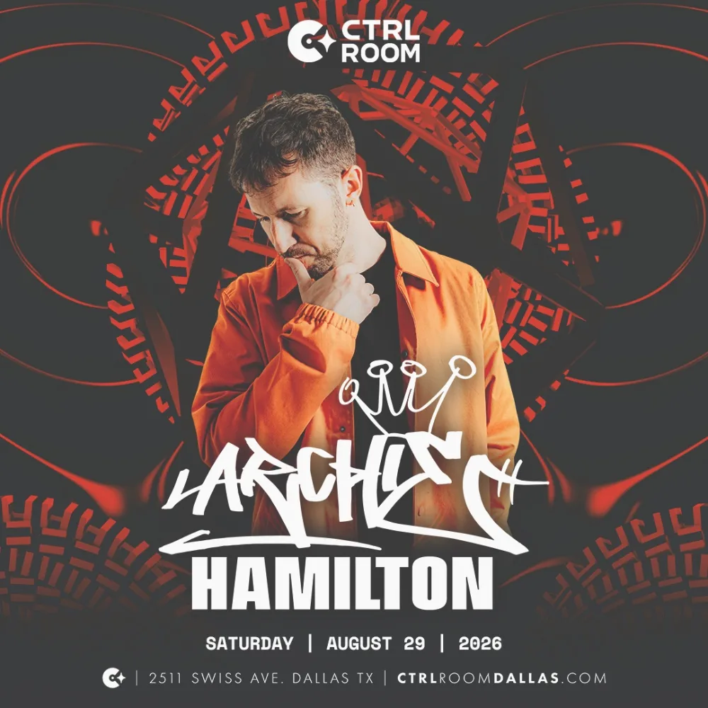 Archie Hamilton — event flyer