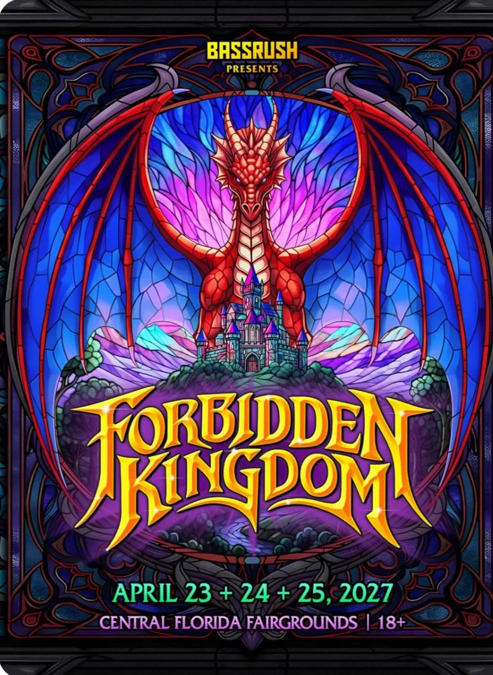 Forbidden Kingdom — event flyer