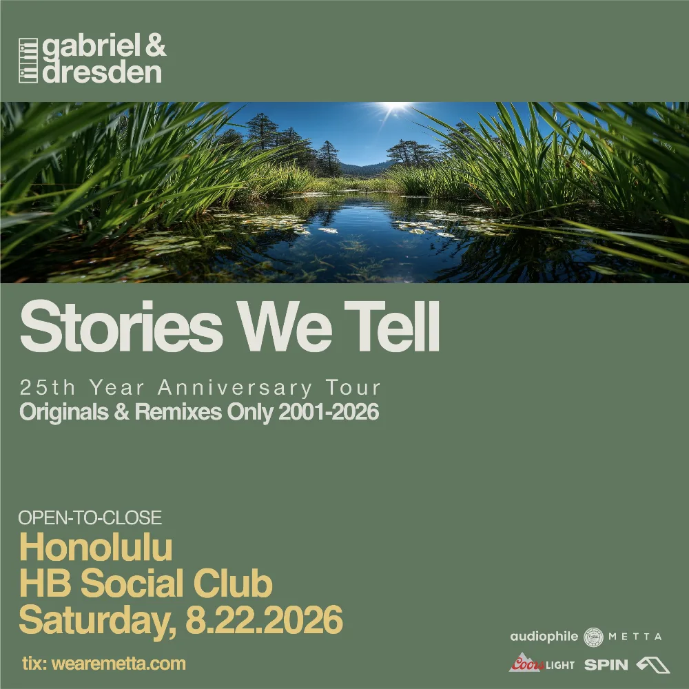 Gabriel & Dresden — event flyer