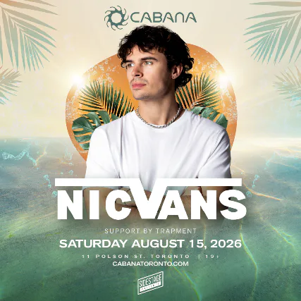 Nic Vans — event flyer