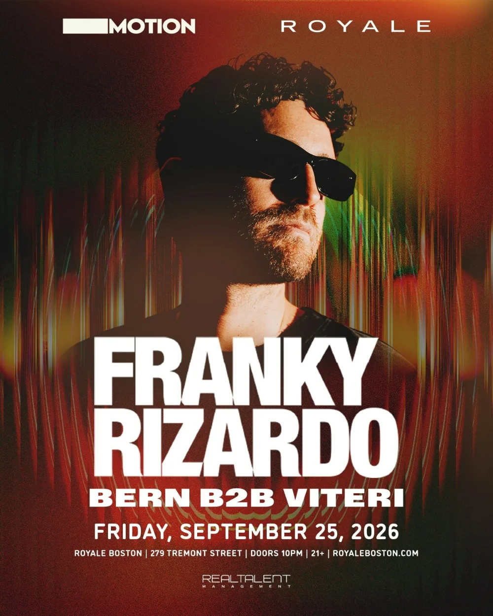 Franky Rizardo — event flyer