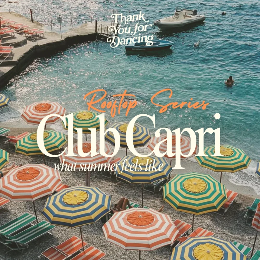 Club Capri — event flyer