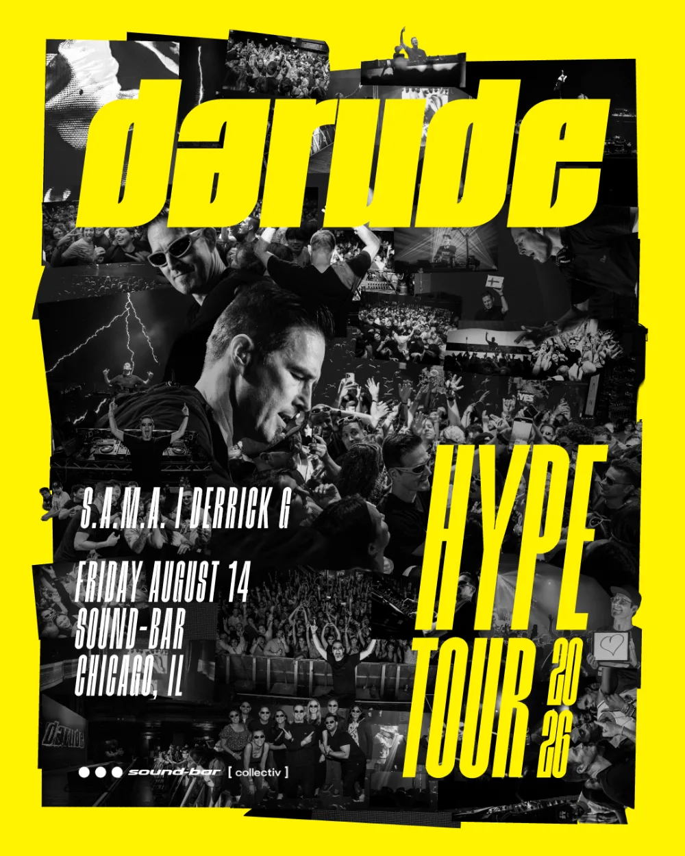 Hype Tour — event flyer