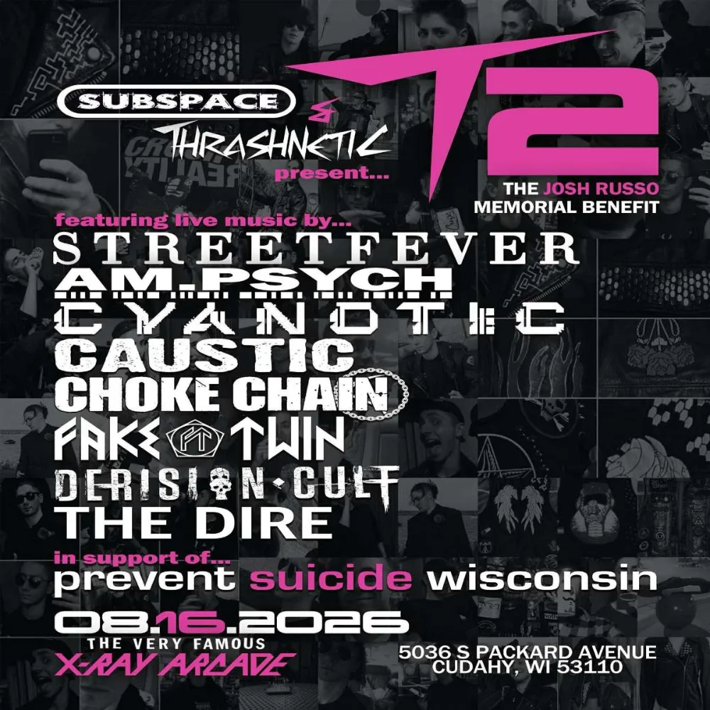Street Fever, Cyanotic — event flyer