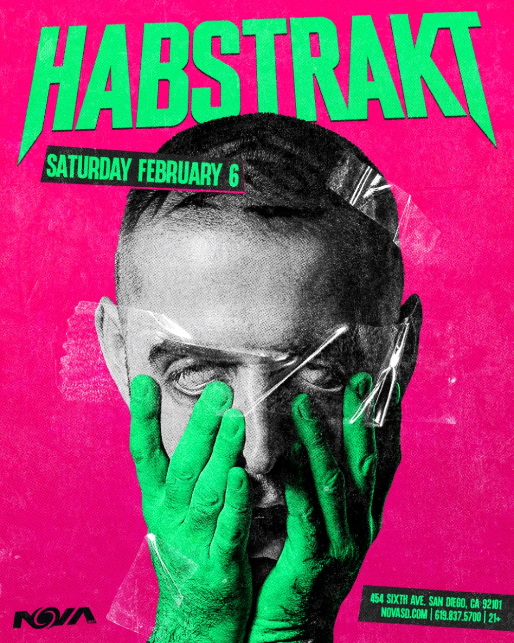 Habstrakt — event flyer