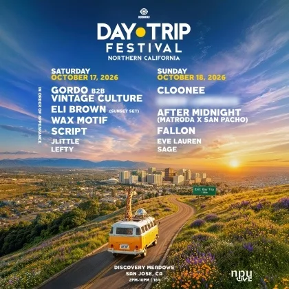 Day Trip Festival Norcal — event flyer
