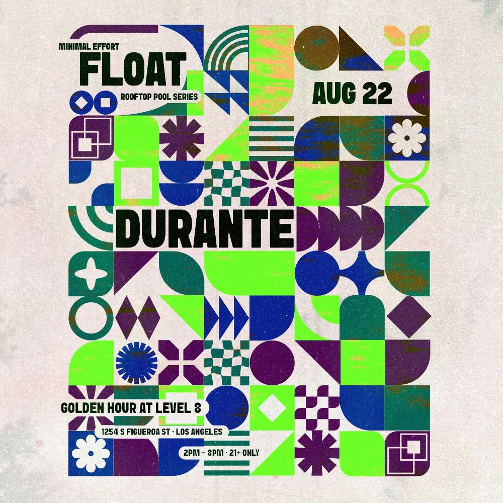 Durante — event flyer