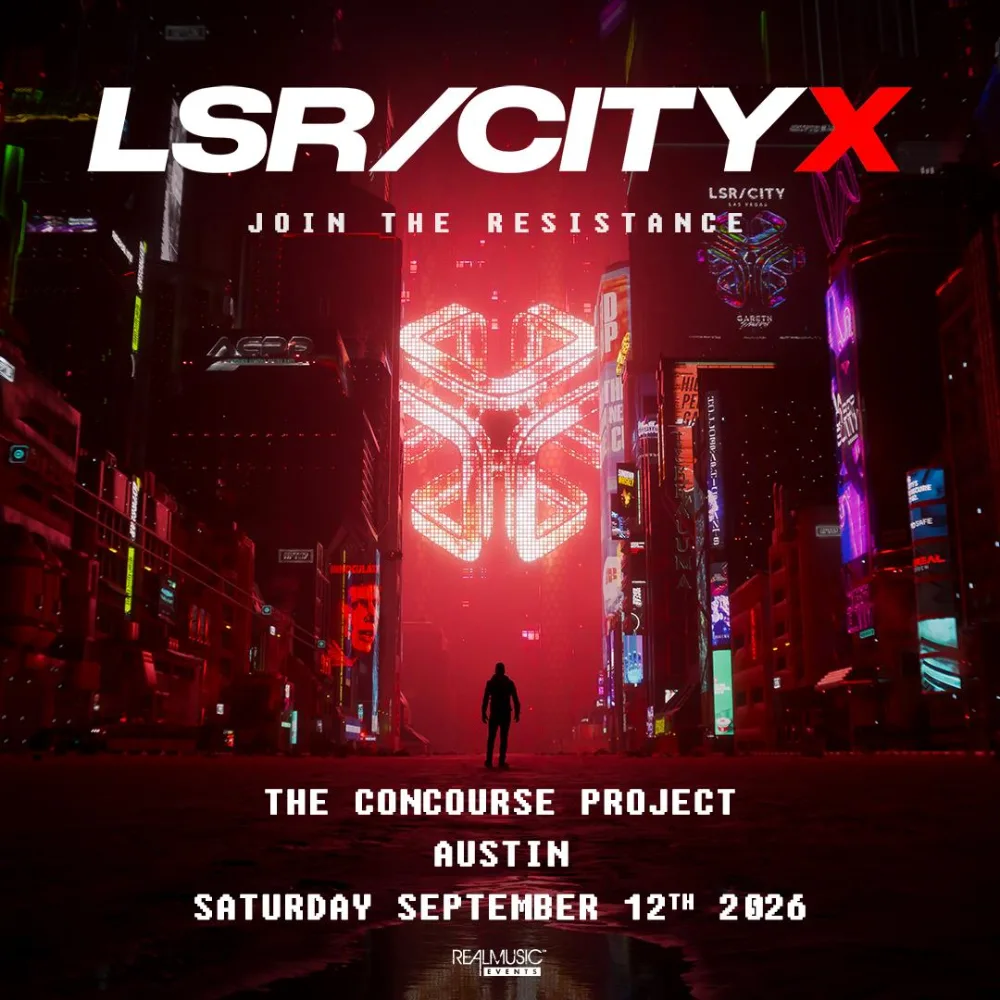 LSR/CITY X — event flyer