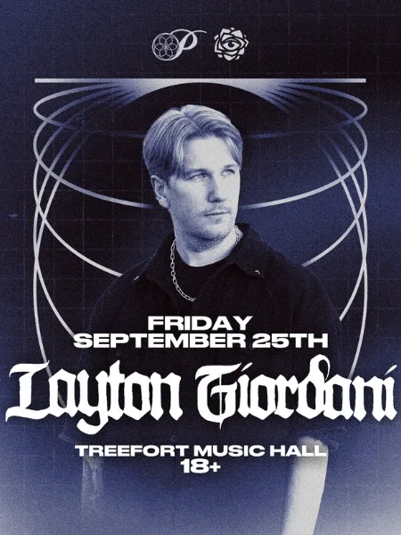 Layton Giordani — event flyer