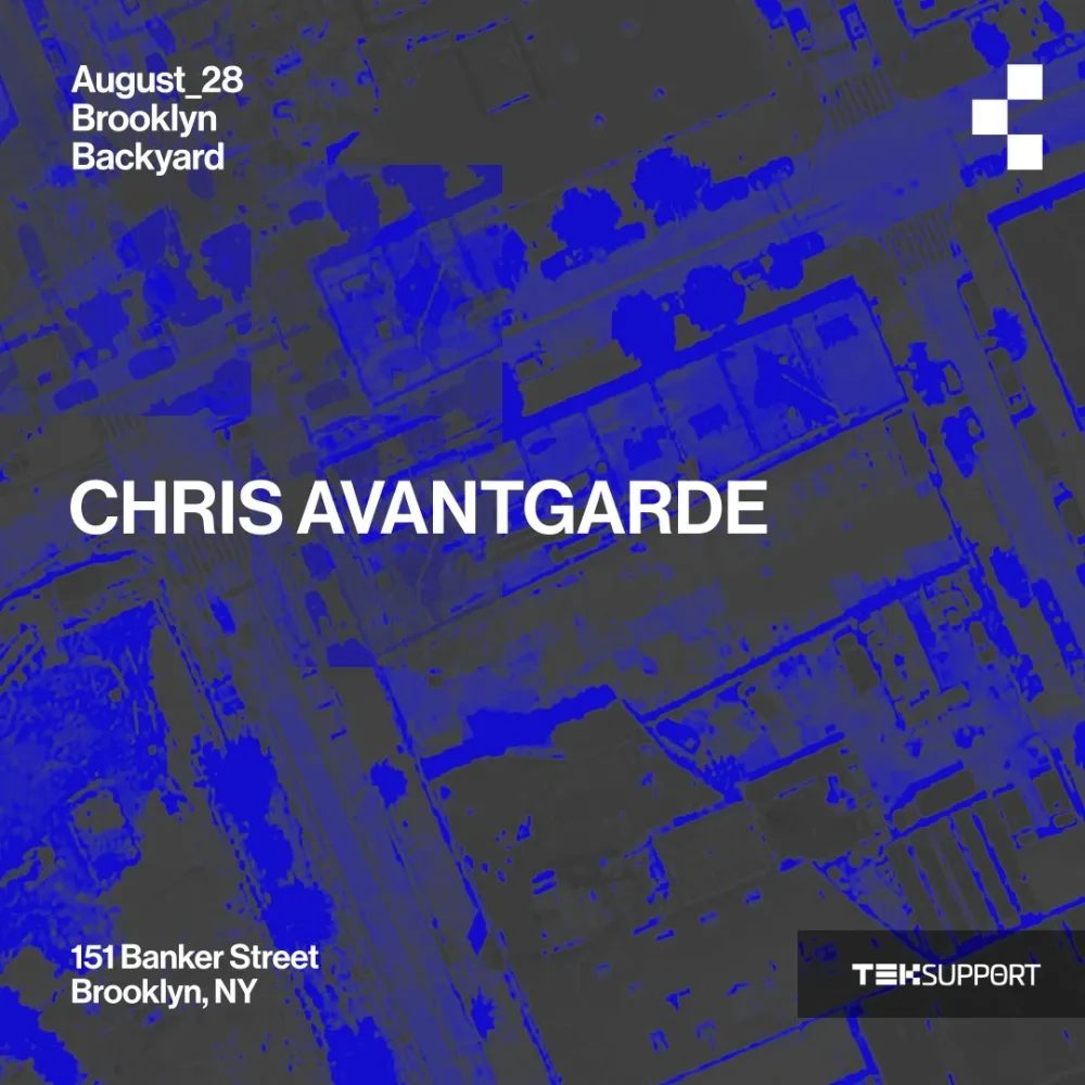 Teksupport — event flyer