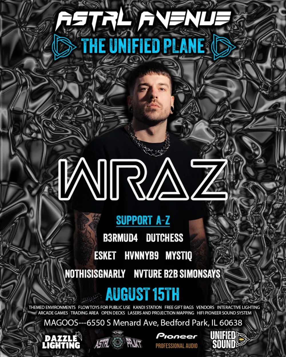 Astrl Avenue — event flyer