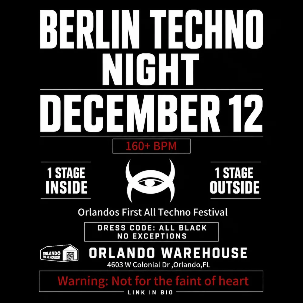 Berlin Techno Night artwork
