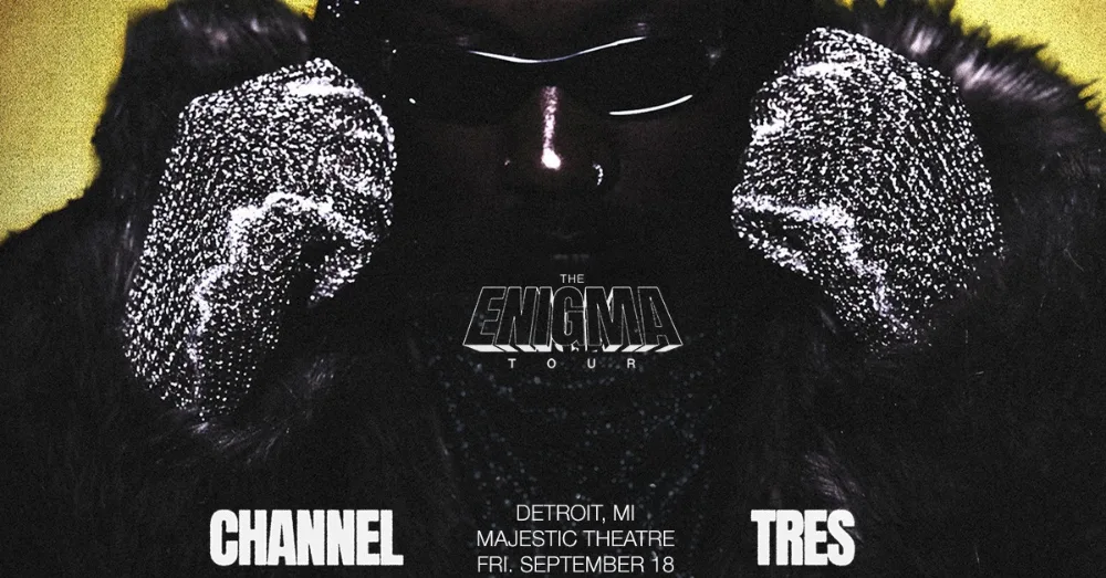 The Enigma Tour — event flyer