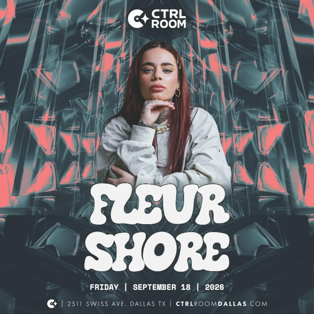 Fleur Shore — event flyer