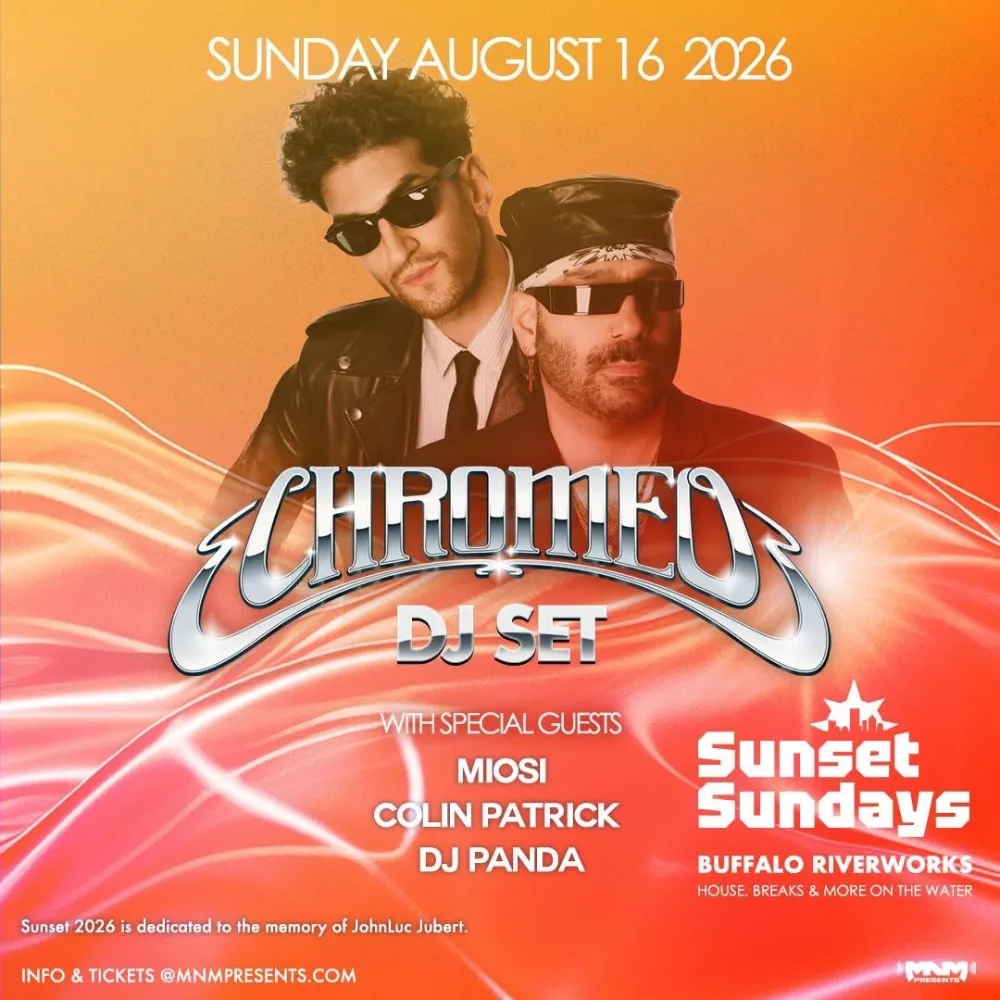 Sunset Sundays — event flyer
