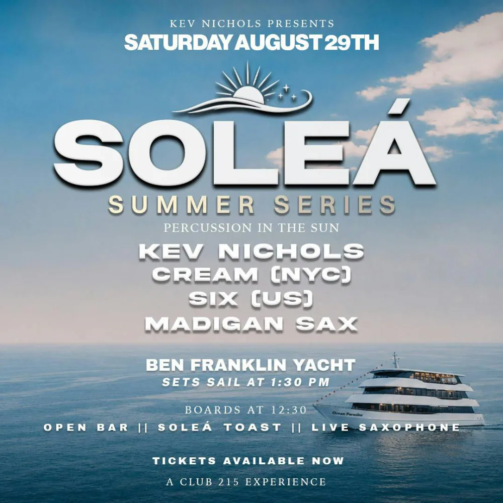 Soleá Summer Series — event flyer