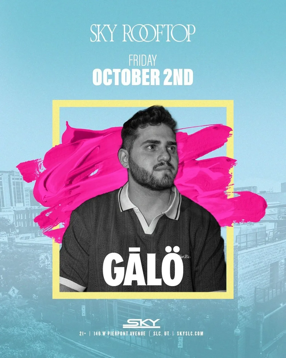 Galo — event flyer