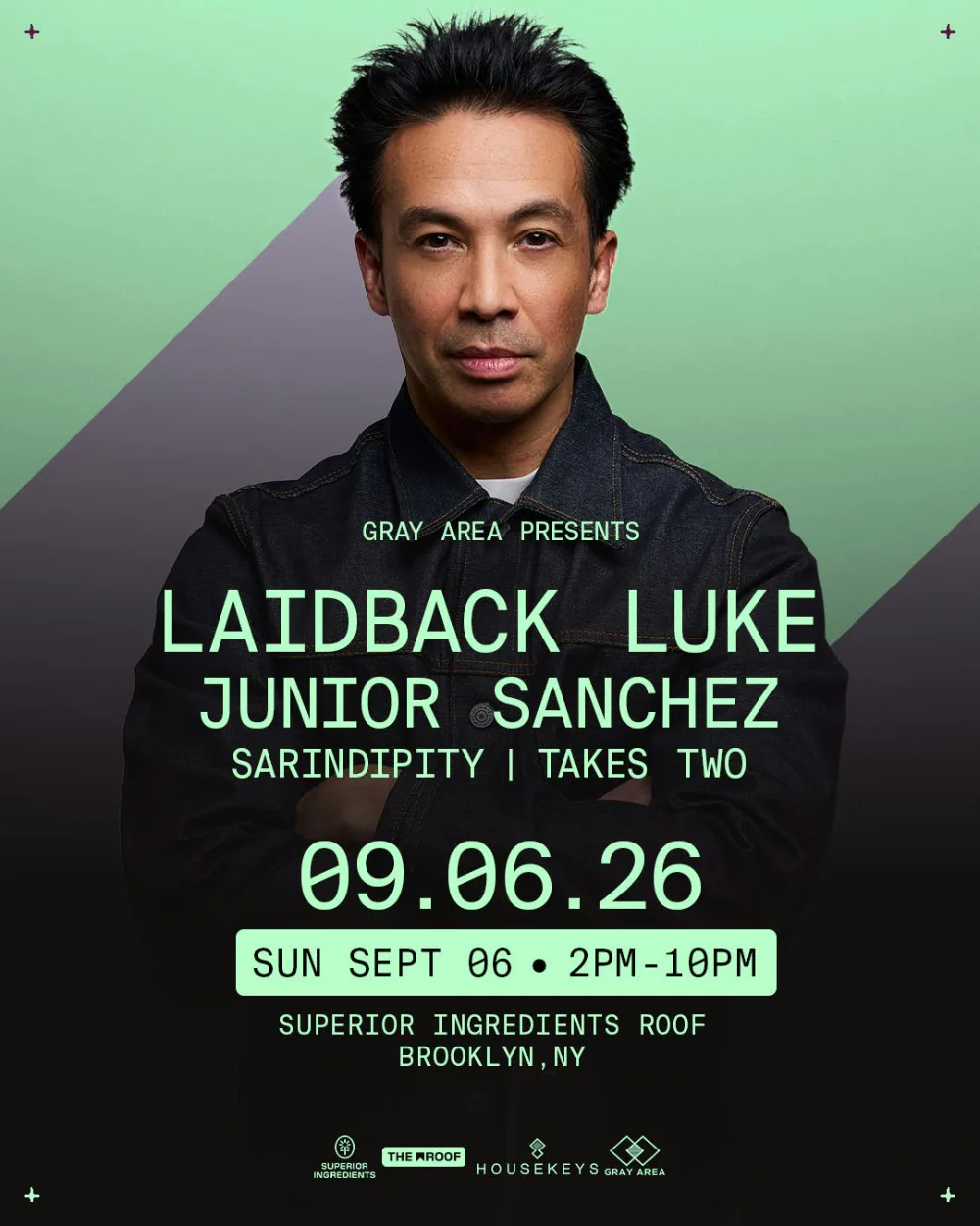 Laidback Luke — event flyer
