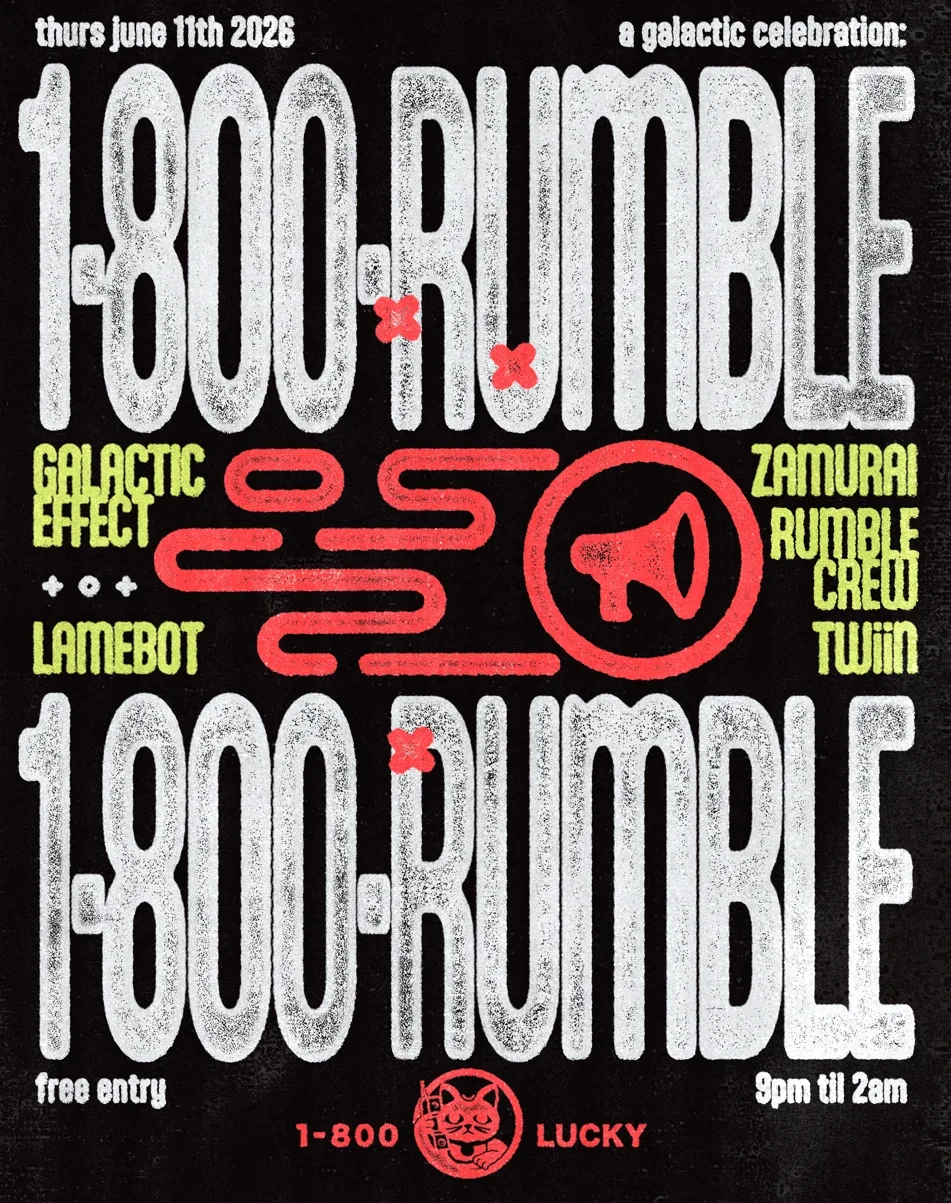 1-800-RUMBLE, The Galactic Effect – Miami – Jun 11 | Edmtrain