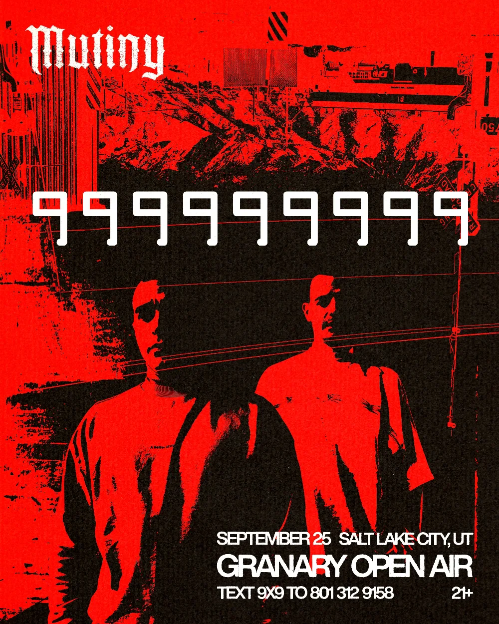 Mutiny Presents — event flyer