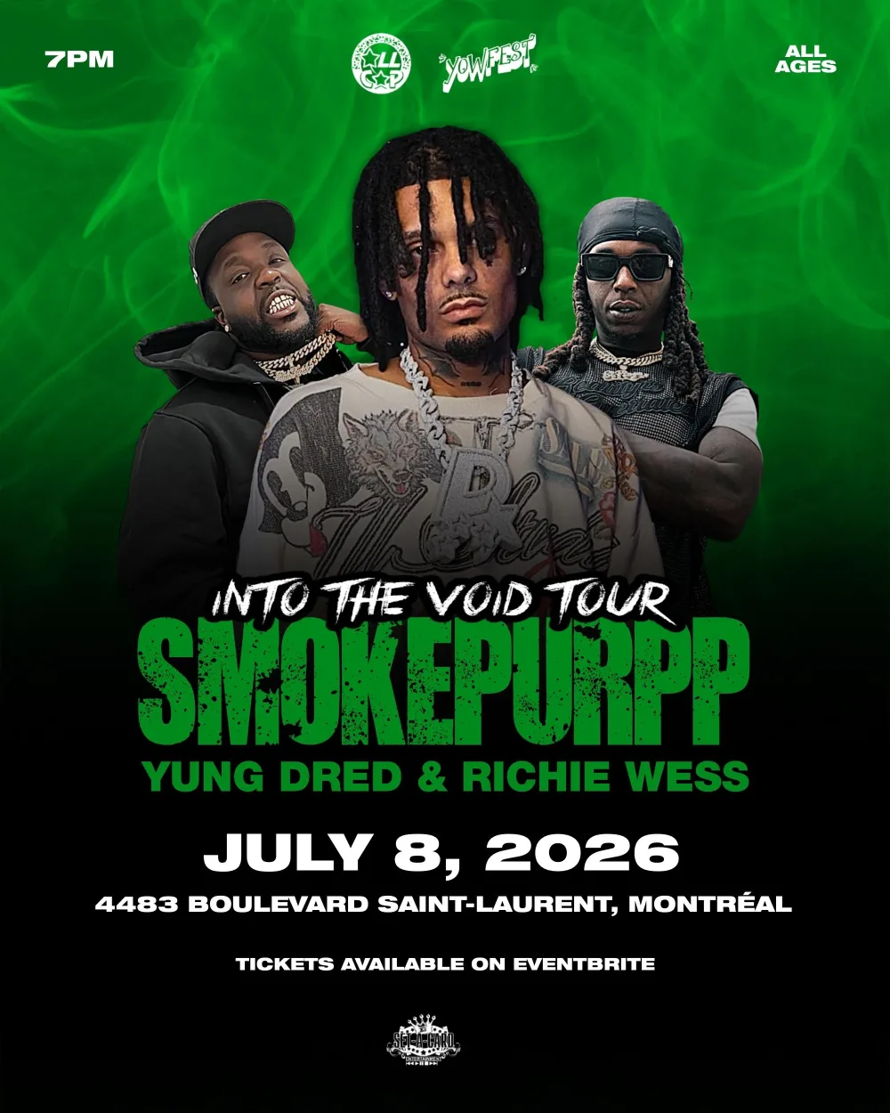 Smokepurpp, Yung Dred – Ottawa – Jul 10 | Edmtrain