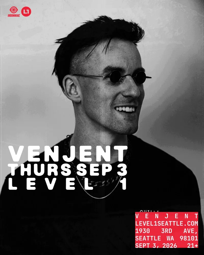 Venjent — event flyer