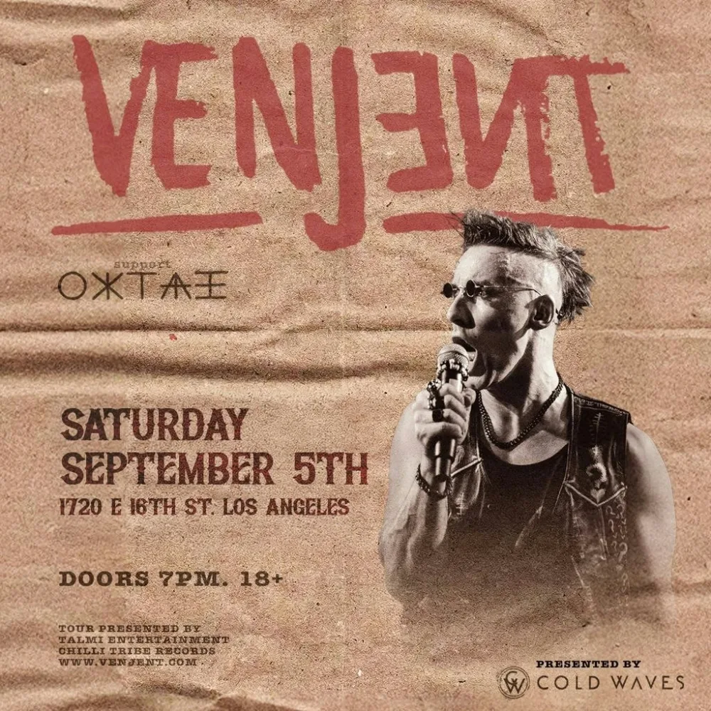 Venjent — event flyer