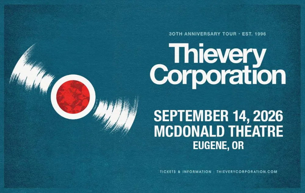 Thievery Corporation — event flyer
