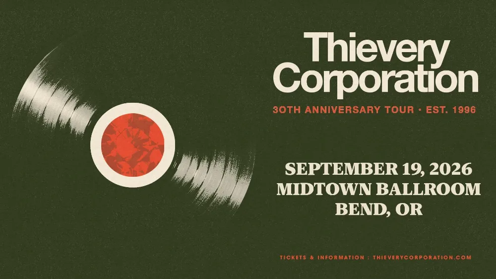 Thievery Corporation — event flyer
